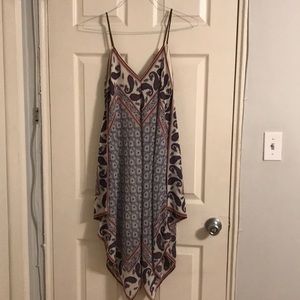 Flowy patterned dress